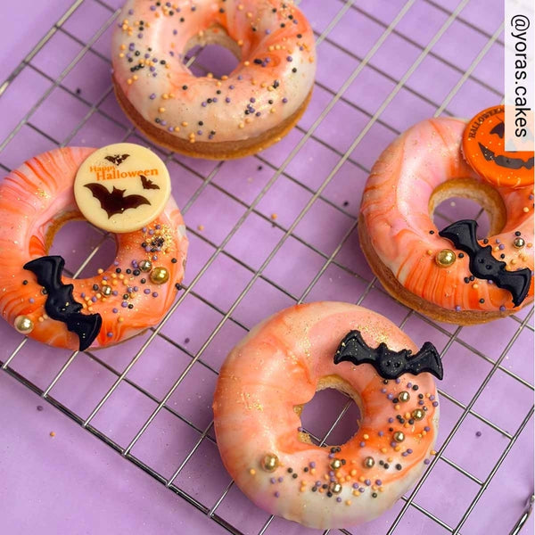 FunCakes Halloween 3.8cm Chocolate Toppers x 12
