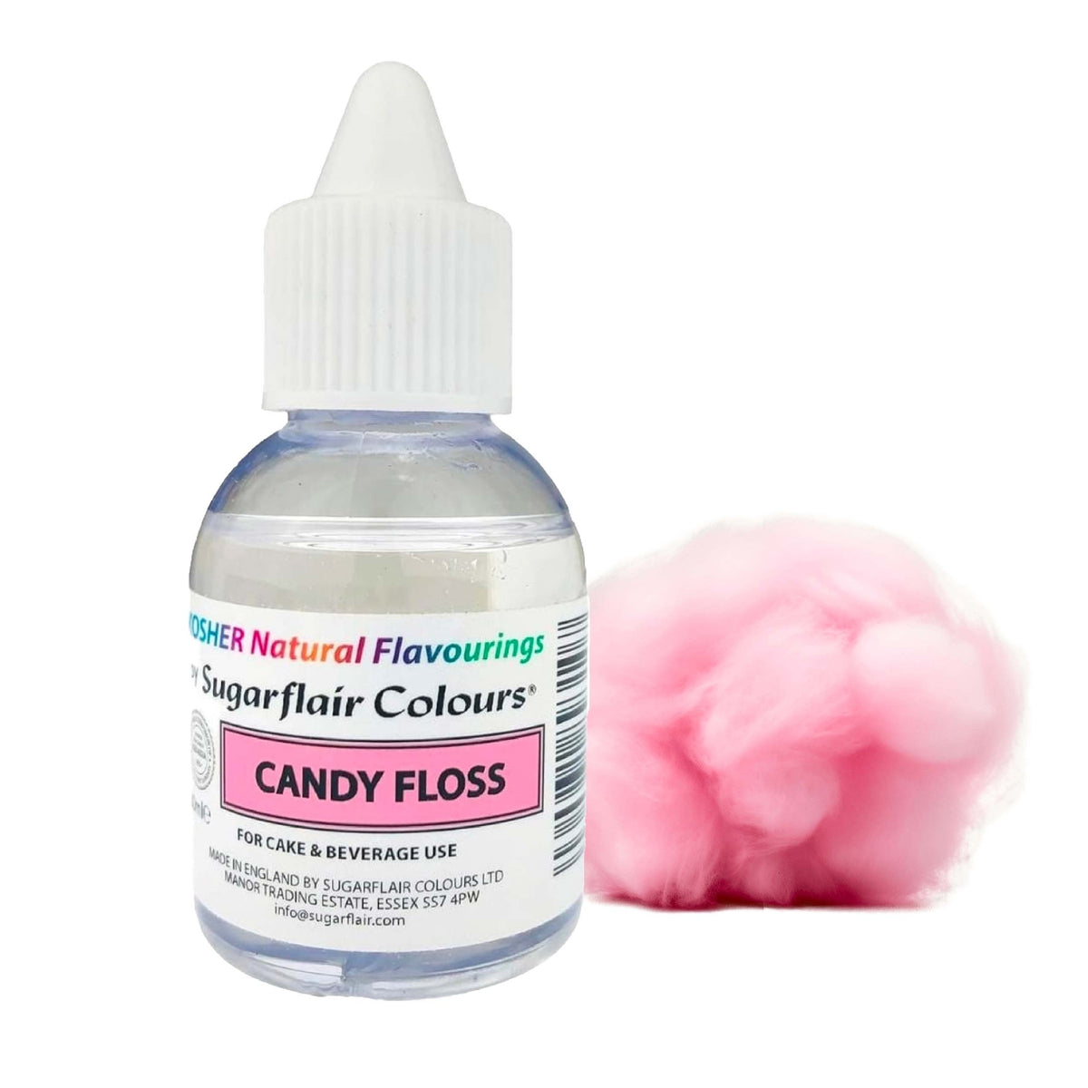 Sugarflair Candy Floss - Kosher Natural Flavouring 30ml