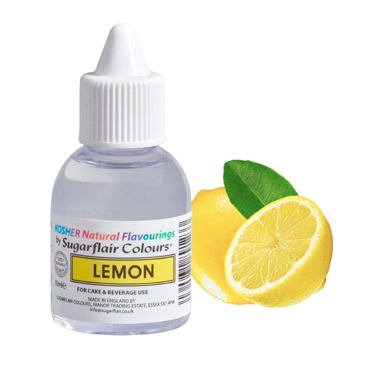 Sugarflair Lemon - Kosher Concentrated Natural Flavour 30ml