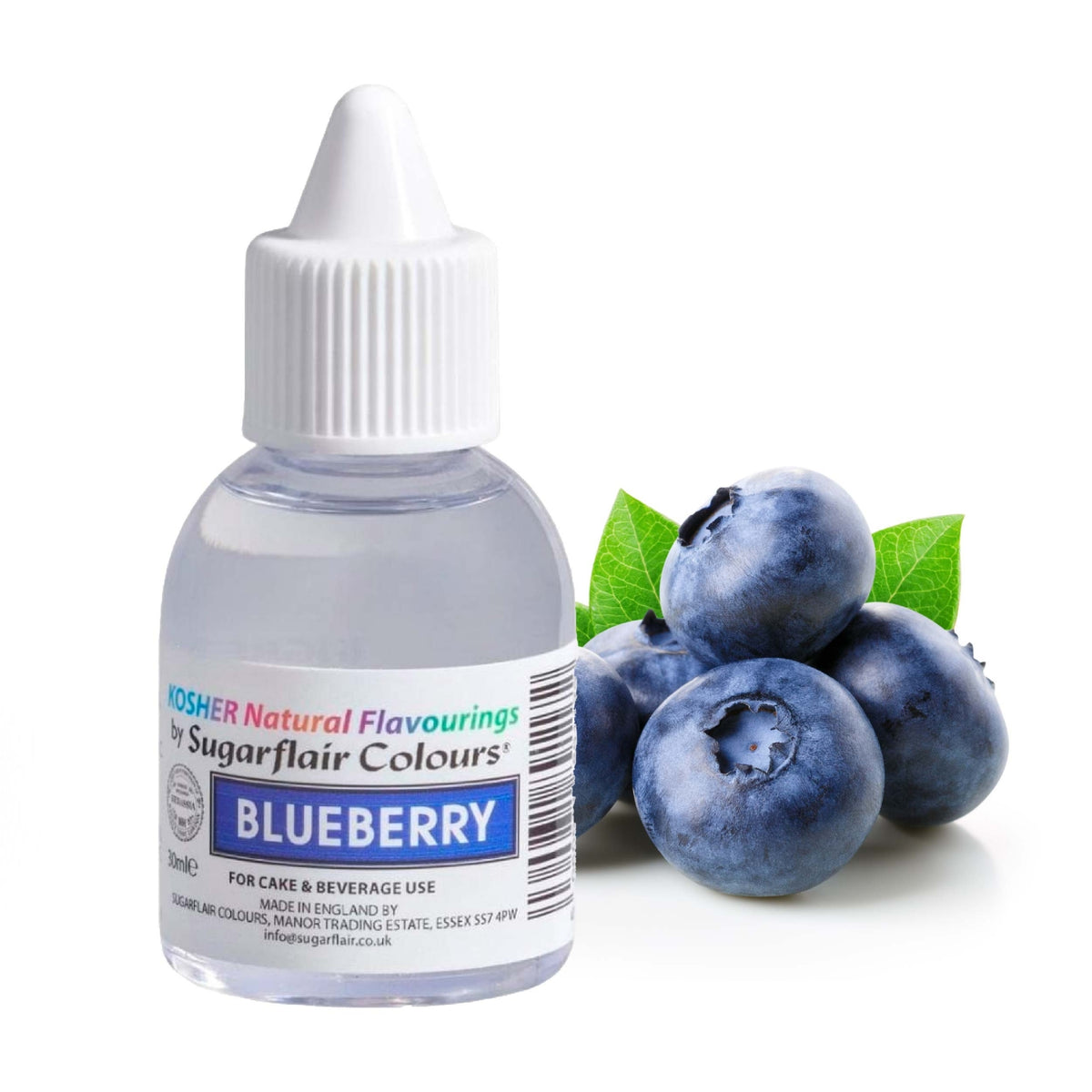Sugarflair Blueberry - Kosher Concentrated Natural Flavour 30ml