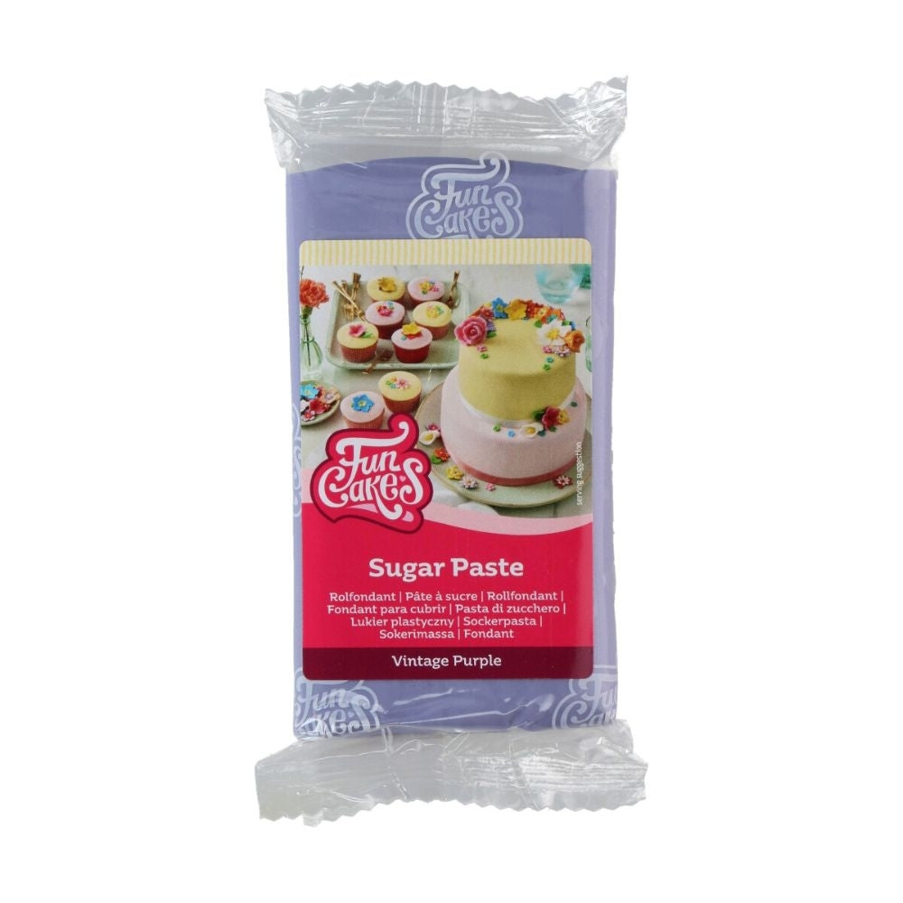 FunCakes Vintage Purple Sugarpaste 250g