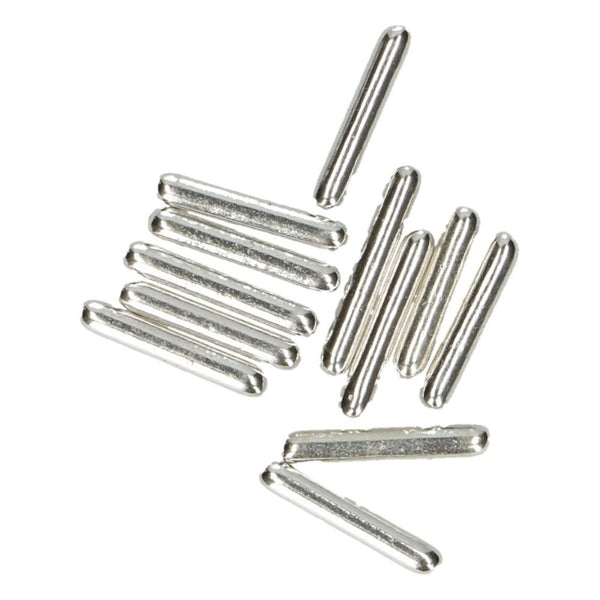 FunCakes Metallic Silver Sugar Rods XL 70g