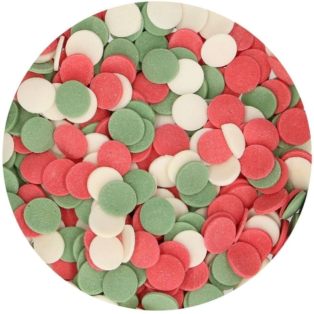 FunCakes XL Christmas Confetti Sprinkles 60g