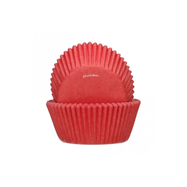 FunCakes Red Baking Cases x 48