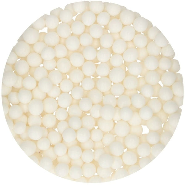 FunCakes White Large Sugar Pearls 70g