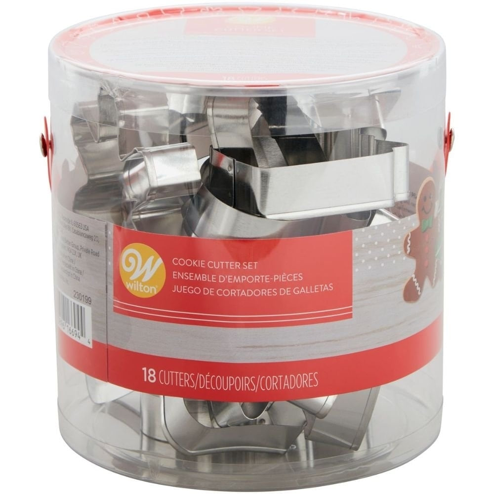 Wilton Metal Cutter Set Holiday Set/18