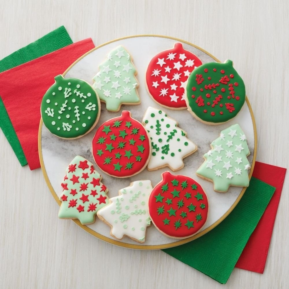 Wilton Cookie Cutter & Stencil Set/4