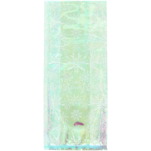 Wilton Treat Bags Iridescent Snowflake x10