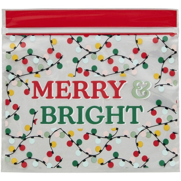Wilton Merry & Bright Resealable Treat Bags x20