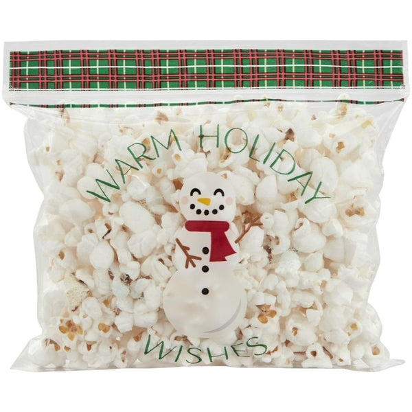 Wilton Snowman Resealable Treat Bags x20