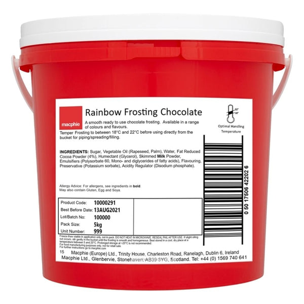 Macphie Chocolate Frosting 5kg
