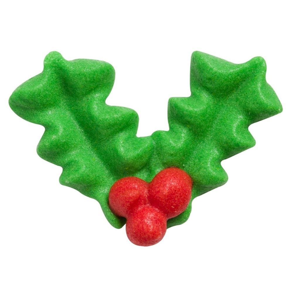 Culpitt Holly & Berry Sugar Pipings box of 250
