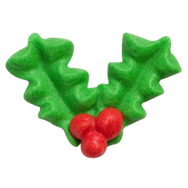 Culpitt Holly & Berry Sugar Pipings box of 250