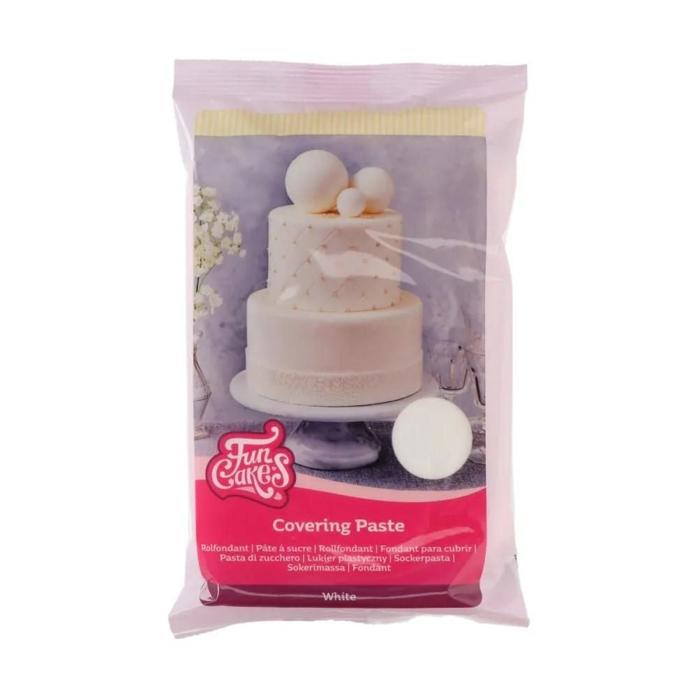 FunCakes White Covering Paste 500g