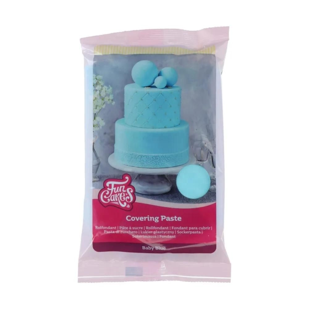 FunCakes Baby Blue Covering Paste 500g