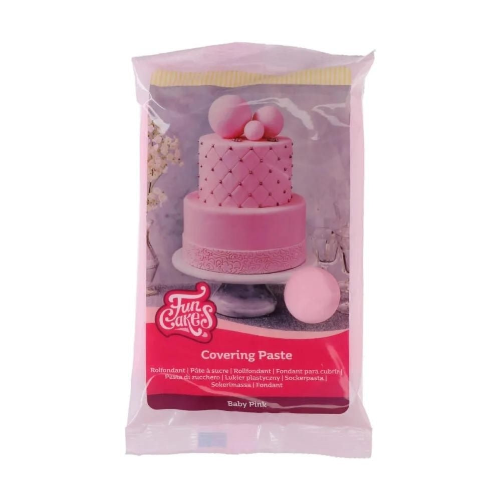 FunCakes Baby Pink Covering Paste 500g