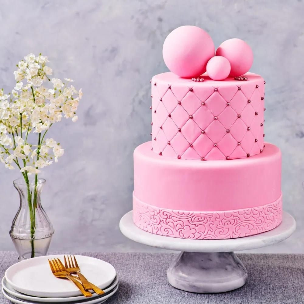 FunCakes Baby Pink Covering Paste 500g