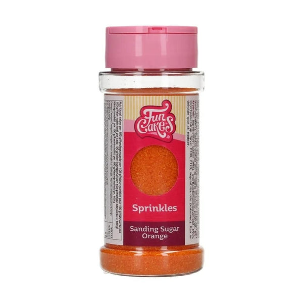 FunCakes Orange Sanding Sugar 80g
