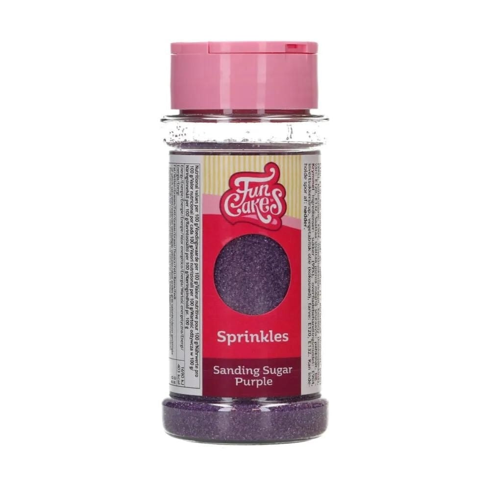 FunCakes Purple Sanding Sugar 80g