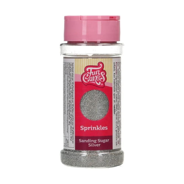 FunCakes Silver Sanding Sugar 80g