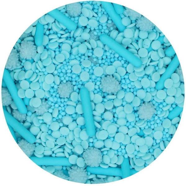 FunCakes Light Blue Sprinkle Medley 70g