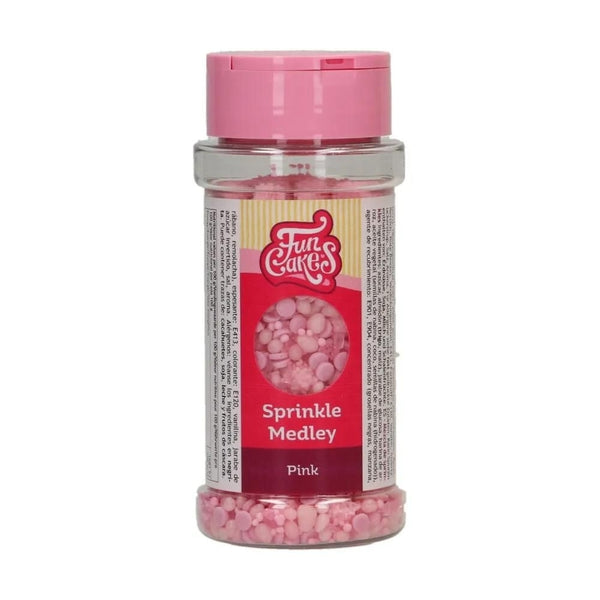 FunCakes Pink Sprinkle Medley 70g