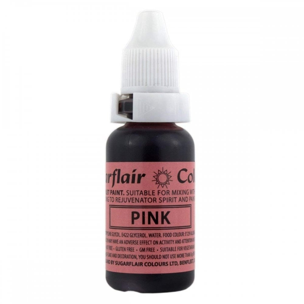 Sugarflair Pink - Sugartint Concentrated Droplet Colour