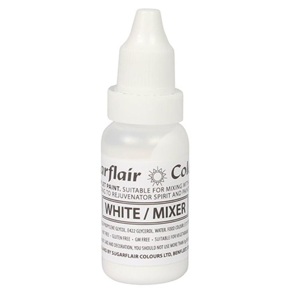 Sugarflair White/Mixer - Sugartint Concentrated Droplet Colour 14ml