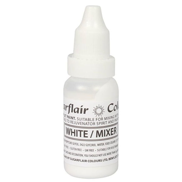 Sugarflair White/Mixer - Sugartint Concentrated Droplet Colour 14ml