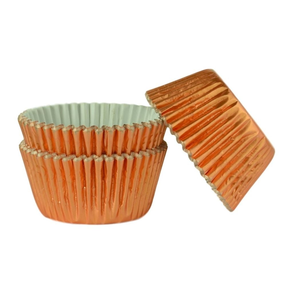 Doric Cake Craft Rose Gold - Foil Cupcake Cases x 45
