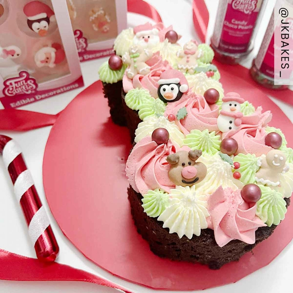 FunCakes EXPIRED - FunCakes Candy Choco Pearls Large Bordeaux 70g (JULY 2025)