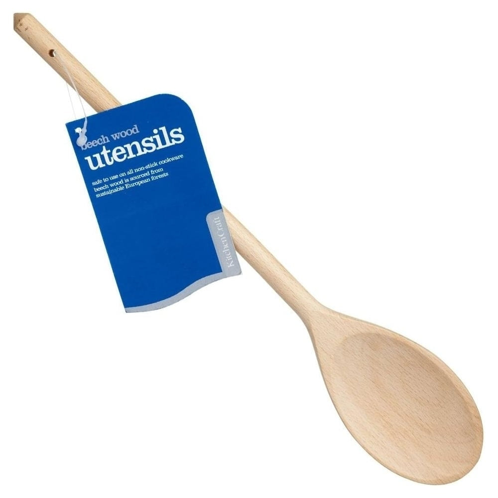 Kitchencraft Traditional Wooden Spoon 12"