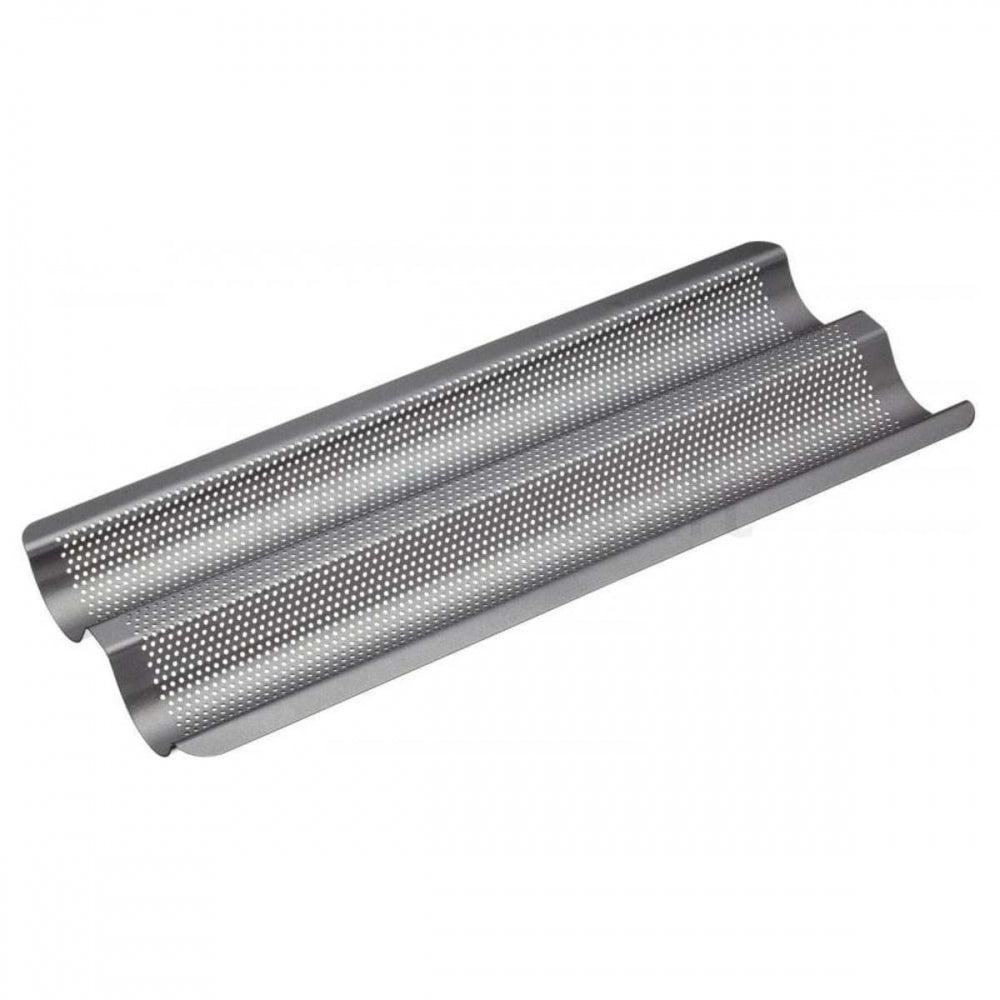 Kitchencraft Crusty Bake Baguette Crisping & Baking Tray