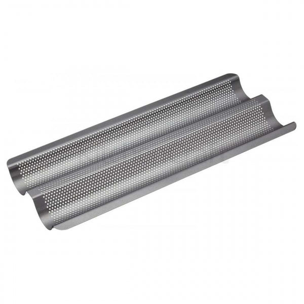 Kitchencraft Crusty Bake Baguette Crisping & Baking Tray