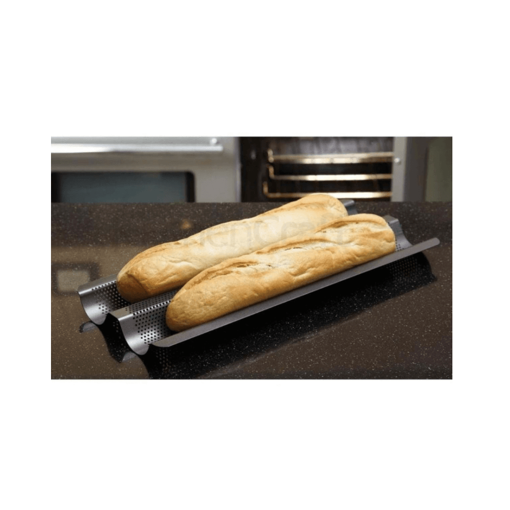 Kitchencraft Crusty Bake Baguette Crisping & Baking Tray
