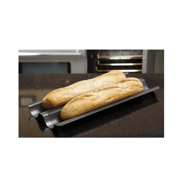 Kitchencraft Crusty Bake Baguette Crisping & Baking Tray
