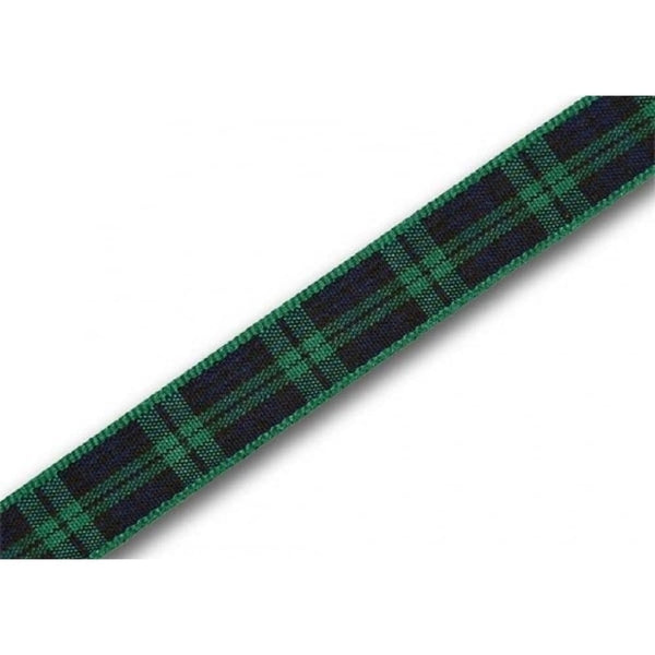 Berisfords Black Watch Scottish Tartan Plaid Cake Ribbon 25mm x 25m