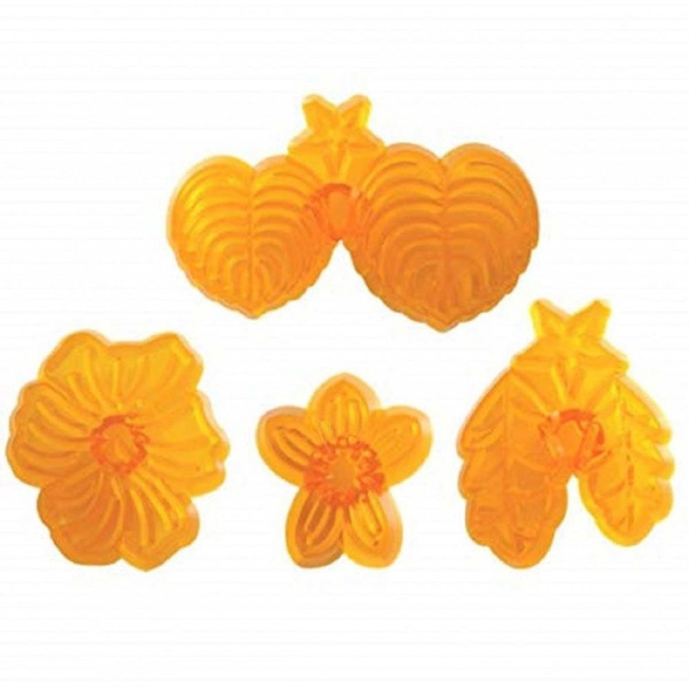 PME Pansy & Violet 4 piece fondant icing gumpaste cutter set