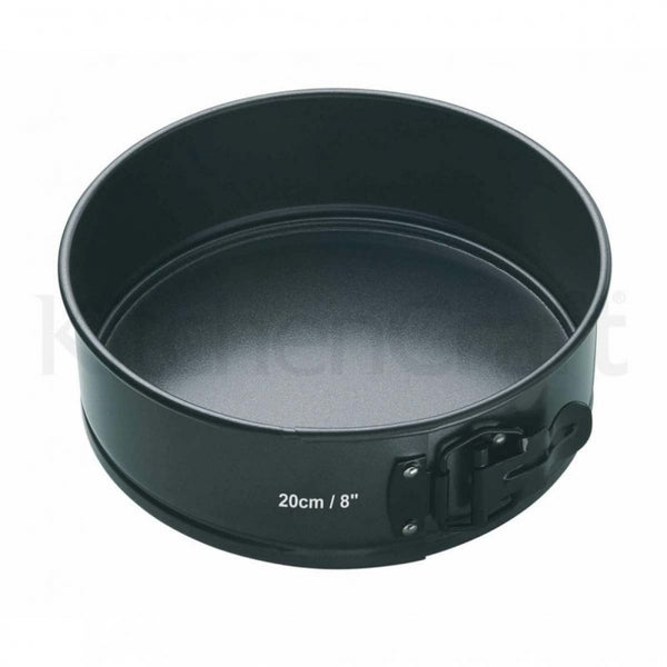 Kitchencraft 20cm / 8" round non-stick loose base SPRING FORM cake tin