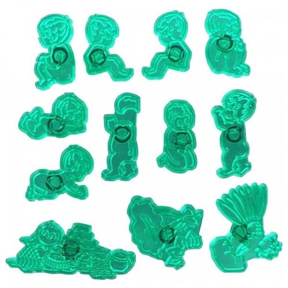 PME Little Darlings Baby & Children / Fairies 12 pc icing cutter set