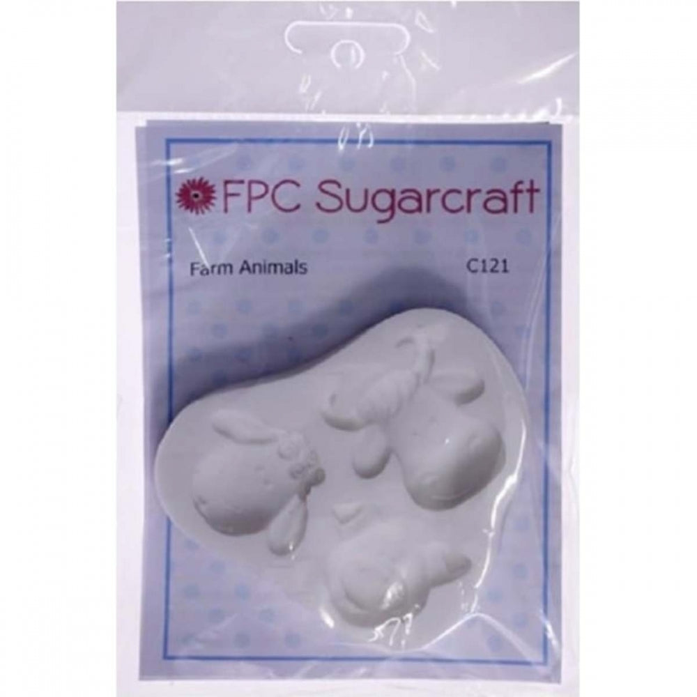 FPC Farm Animals silicone icing mould set