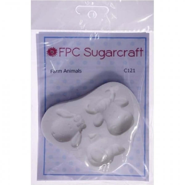 FPC Farm Animals silicone icing mould set