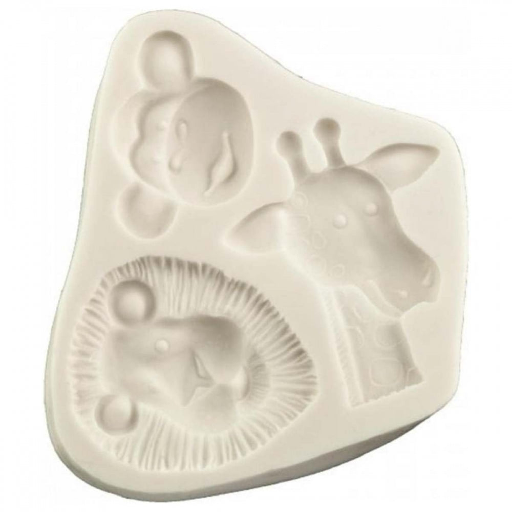 FPC Safari Animals silicone icing mould set