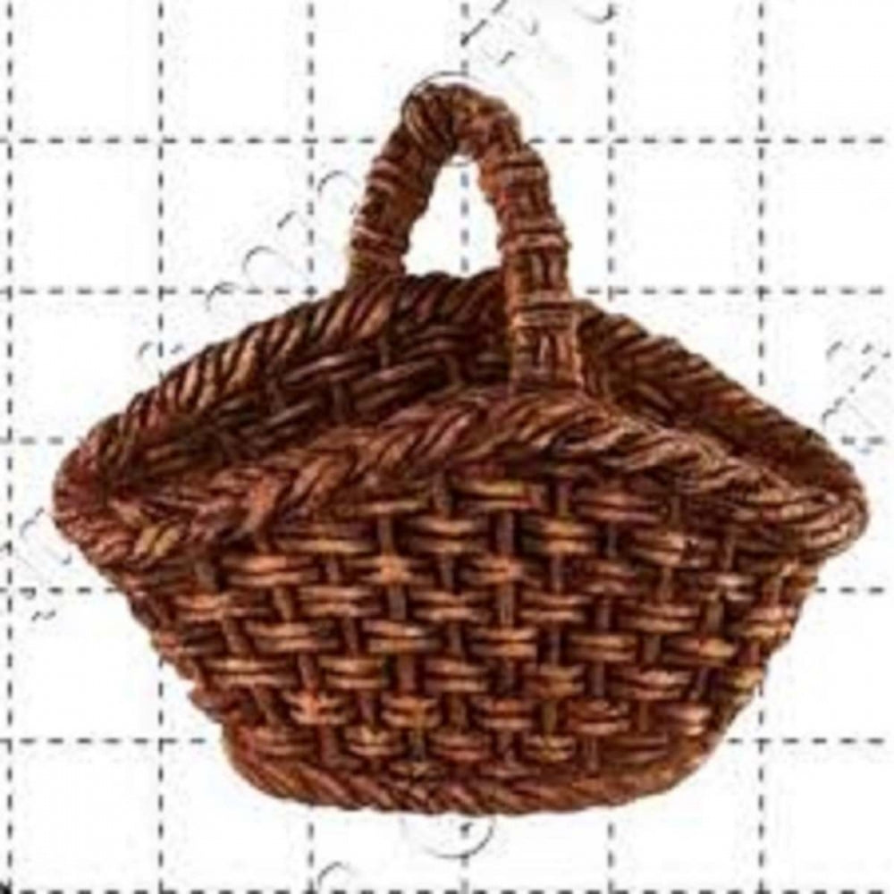 FPC WICKER BASKET silicone icing sugarcraft mould