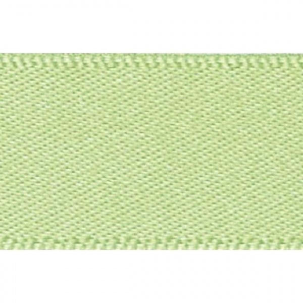 Berisfords Lime Green Double-Faced Satin Cake Ribbon 25mm x 20m