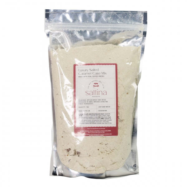 Sattina Luxury Salted Caramel Cake Mix 1kg