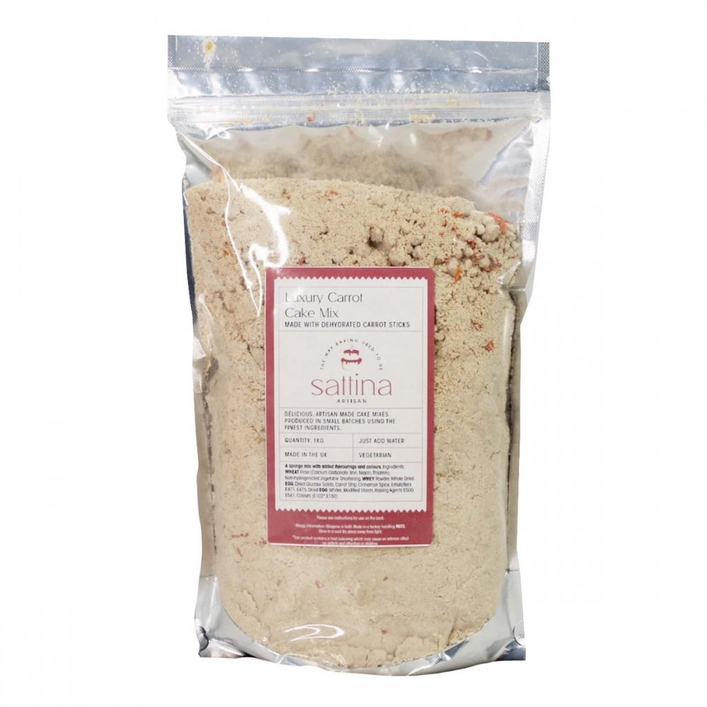 Sattina Luxury Carrot Cake Mix 1kg