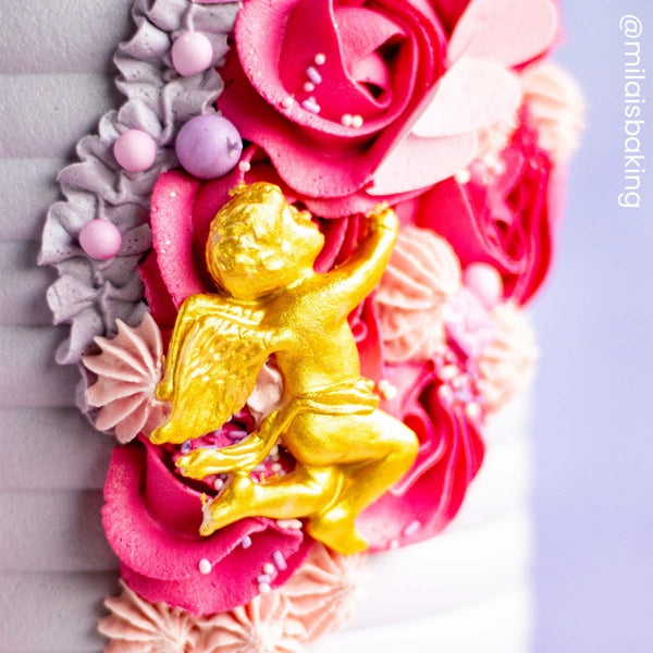 FPC Flying Cherub silicone icing mould