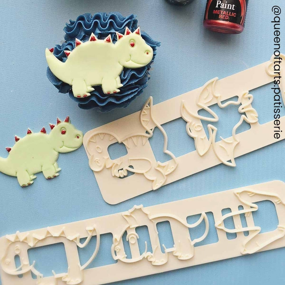 FMM Cute Dinosaur Cutter Set