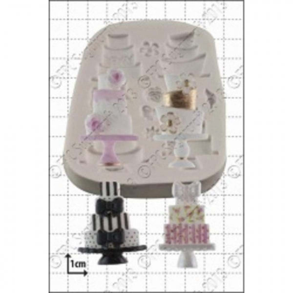 FPC Wedding Cakes silicone icing mould